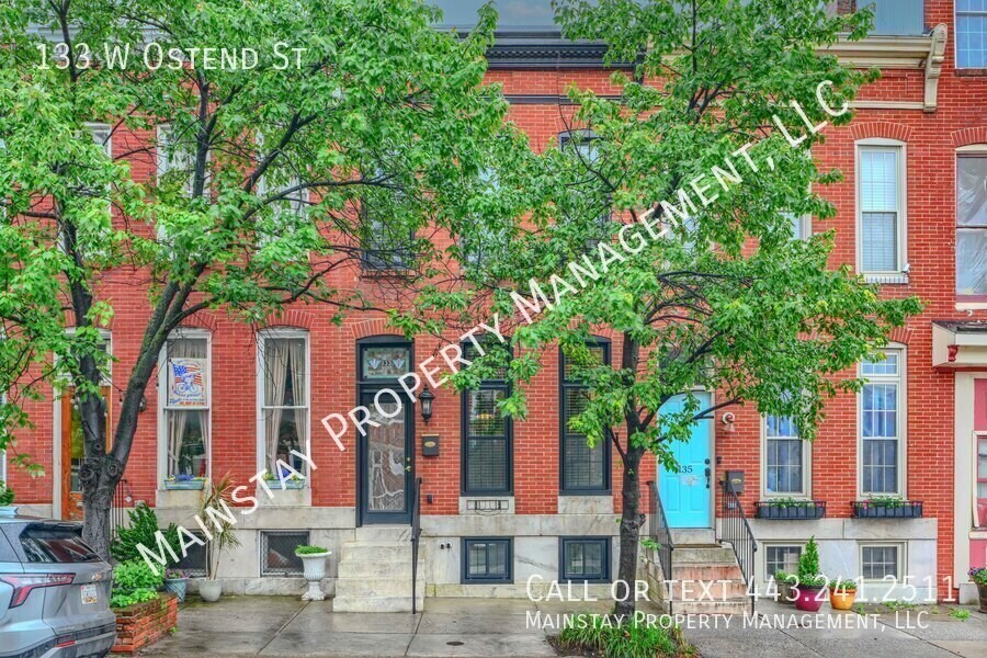 133 W Ostend St in Baltimore, MD - Building Photo