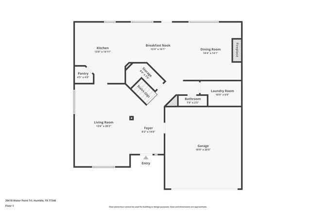 20618 Water Point Trail in Humble, TX - Foto de edificio - Building Photo