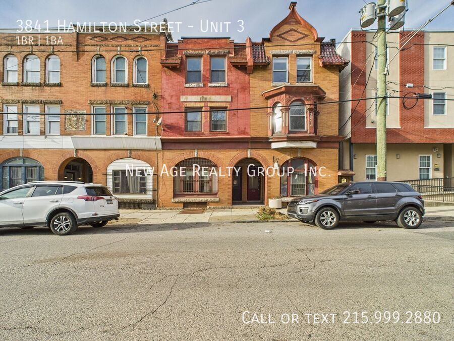 3841 Hamilton St in Philadelphia, PA - Foto de edificio