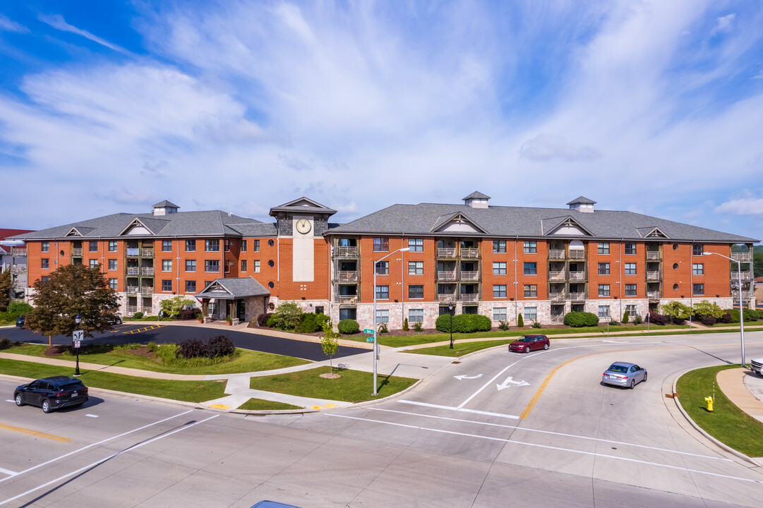 The Clock Tower Condominiums in Waukesha, WI - Building Photo