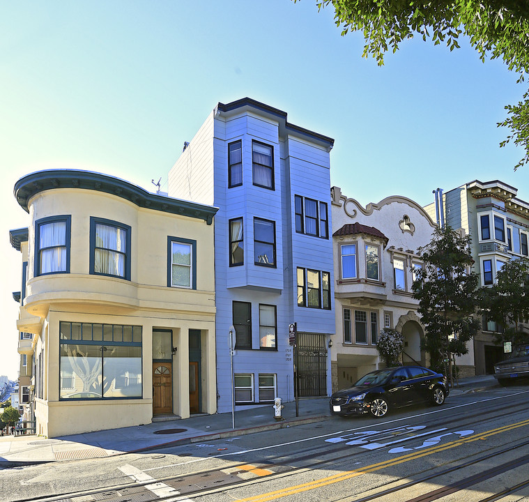 1705-1709 Hyde St in San Francisco, CA - Building Photo