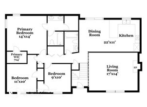 1221 Rosehill Dr in Lee's Summit, MO - Foto de edificio - Building Photo