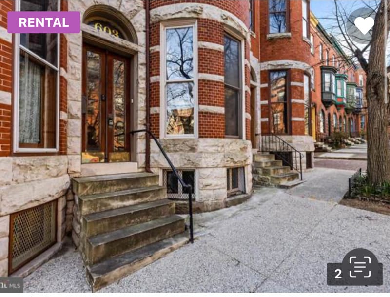 603 Reservoir St in Baltimore, MD - Building Photo