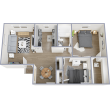 The Park at Winterhalter in Lake Charles, LA - Building Photo - Floor Plan