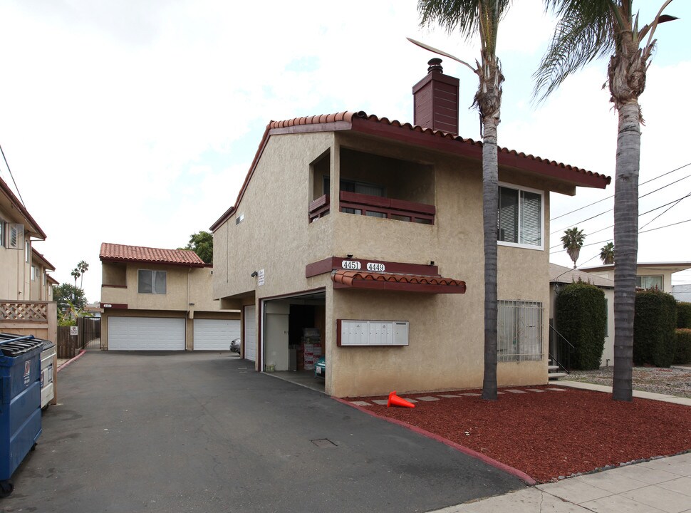 4449-4451 Menlo Ave in San Diego, CA - Building Photo