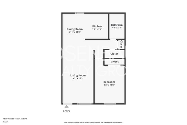 455 W Kelso St in Tucson, AZ - Foto de edificio - Building Photo