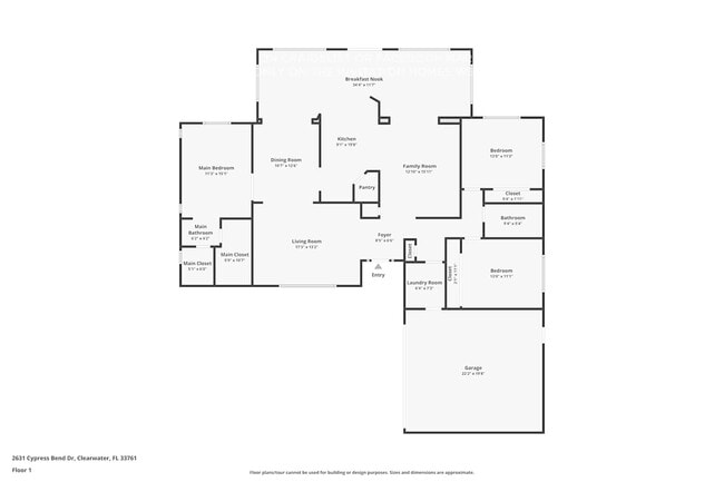 2631 Cypress Bend Dr in Clearwater, FL - Foto de edificio - Building Photo