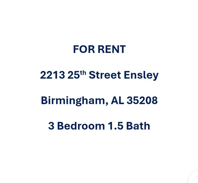 2213 25th Street Ensley in Birmingham, AL - Building Photo - Building Photo