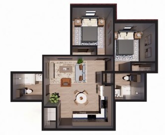 The Pointe Russelville in Russellville, AR - Building Photo - Floor Plan