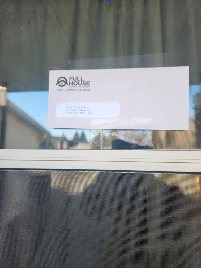 property at 283 Chem. Tobique