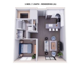Lyberty Green Apartments in Falmouth, MA - Foto de edificio - Floor Plan