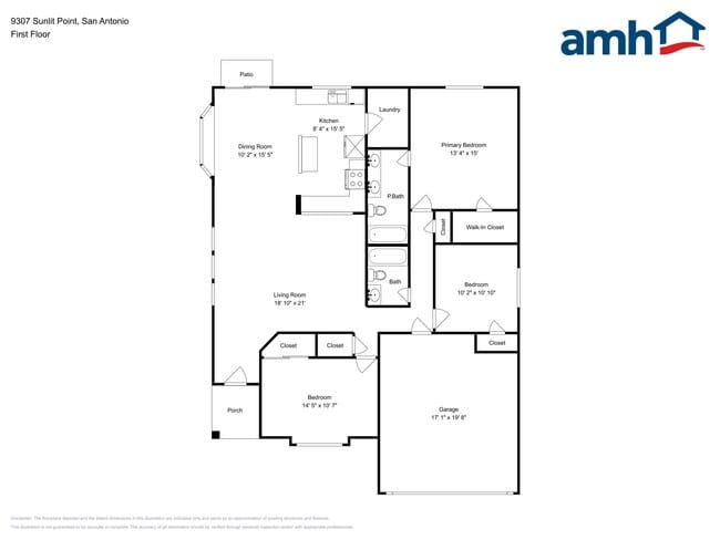 9307 Sunlit Pt in San Antonio, TX - Foto de edificio - Building Photo