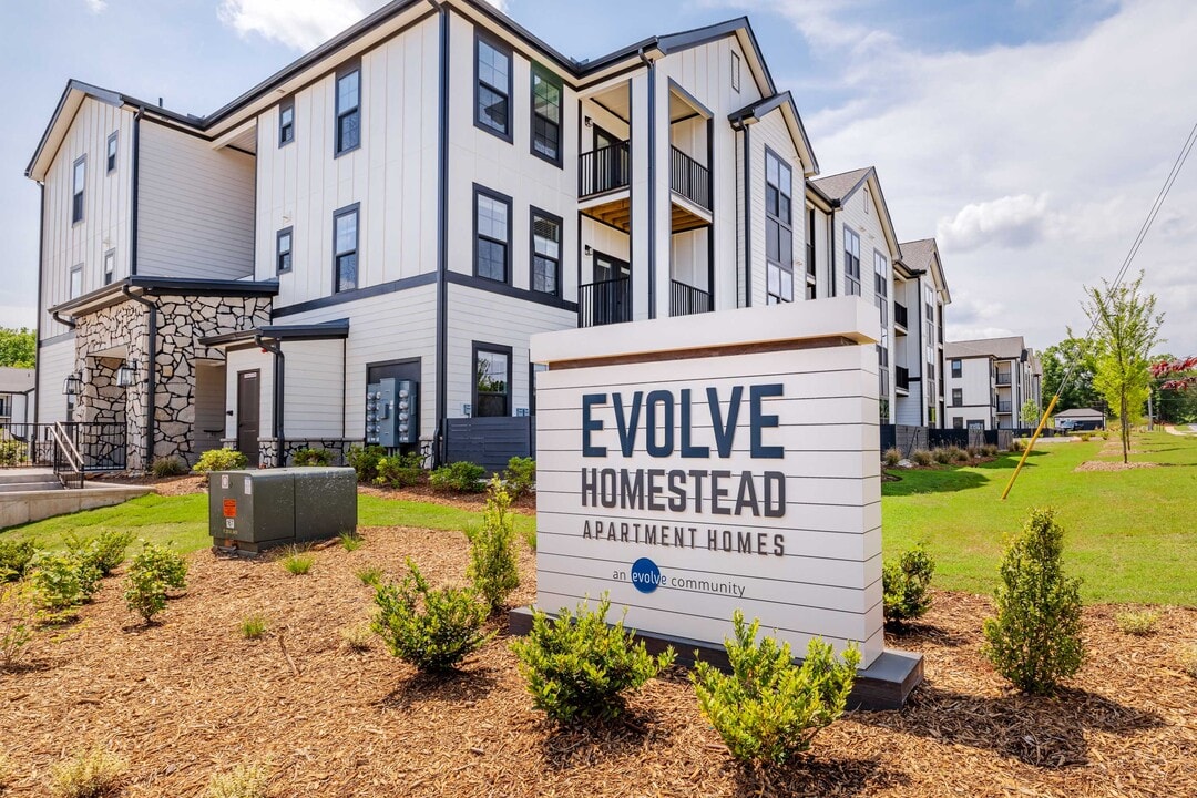 Evolve at Homestead in Greenville, SC - Foto de edificio
