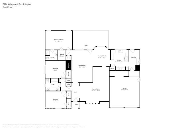 2114 Valleycrest Dr in Arlington, TX - Building Photo - Building Photo