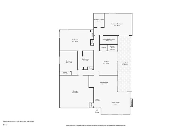 15614 Mendocino Dr in Houston, TX - Foto de edificio - Building Photo