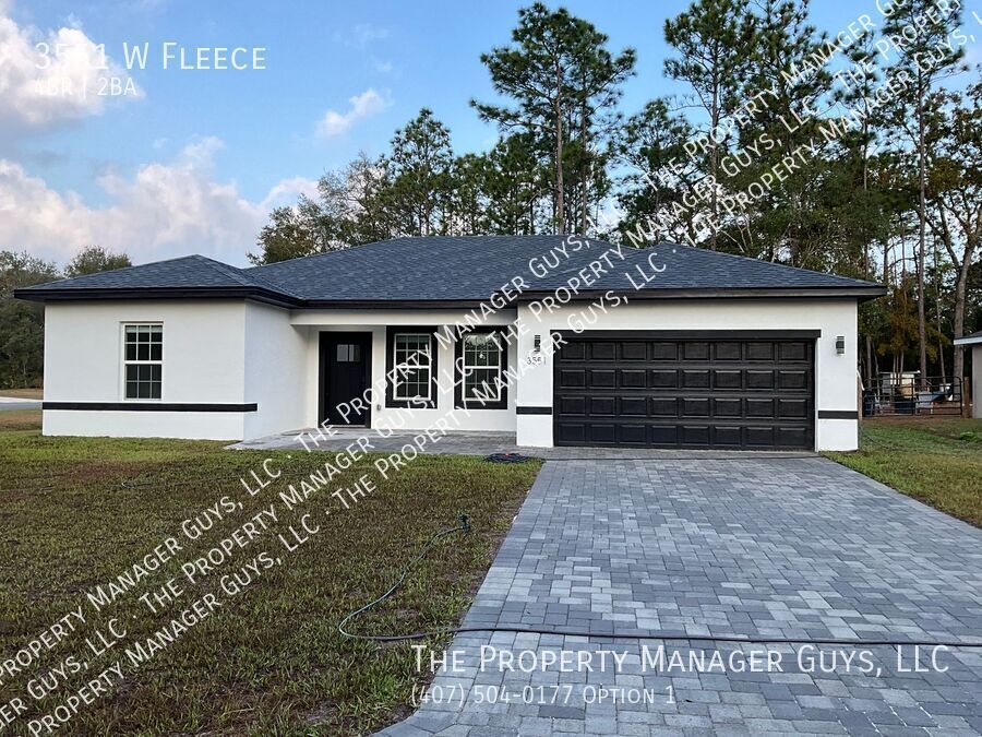 3551 W Fleece Dr in Citrus Springs, FL - Building Photo