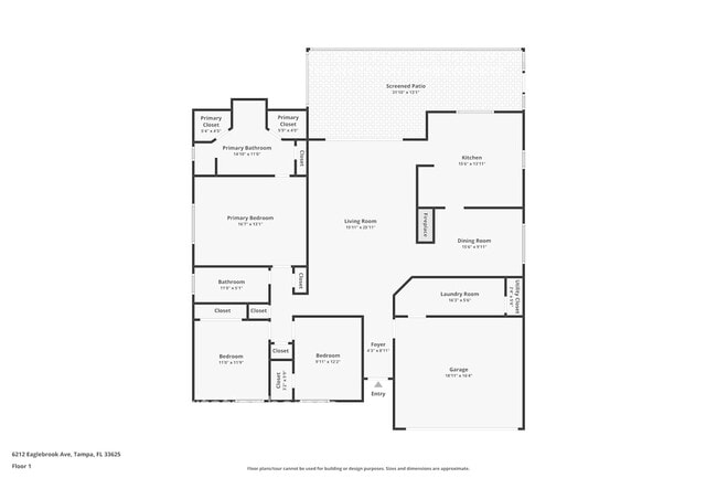 6212 Eaglebrook Ave in Tampa, FL - Foto de edificio - Building Photo