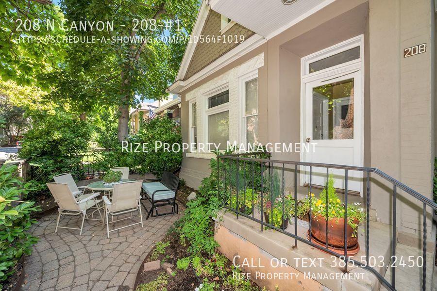 208 N Canyon Rd in Salt Lake City, UT - Building Photo