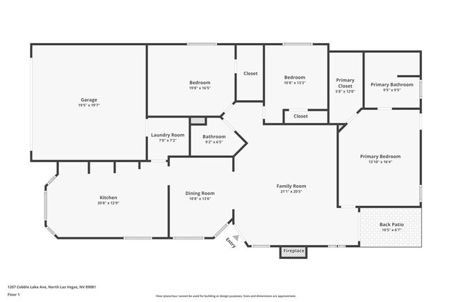 1207 Cobble Lake Ave in North Las Vegas, NV - Building Photo - Building Photo