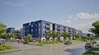 The Residences at Jamestown Quarry in Fitchburg, WI - Building Photo