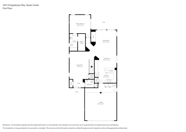 1673 W Appaloosa Way in Queen Creek, AZ - Foto de edificio - Building Photo