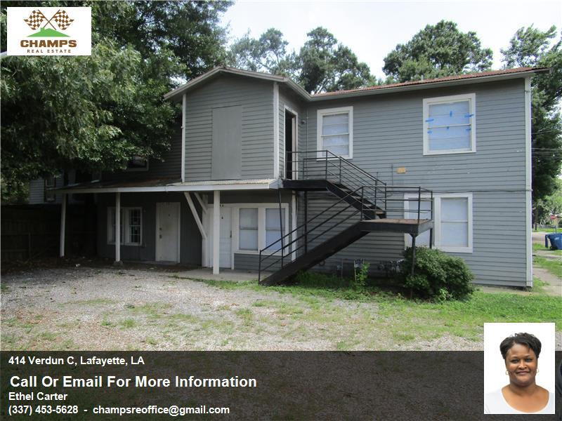 414 Verdun St in Lafayette, LA - Foto de edificio