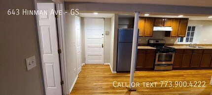 643 Hinman Ave in Evanston, IL - Foto de edificio - Building Photo