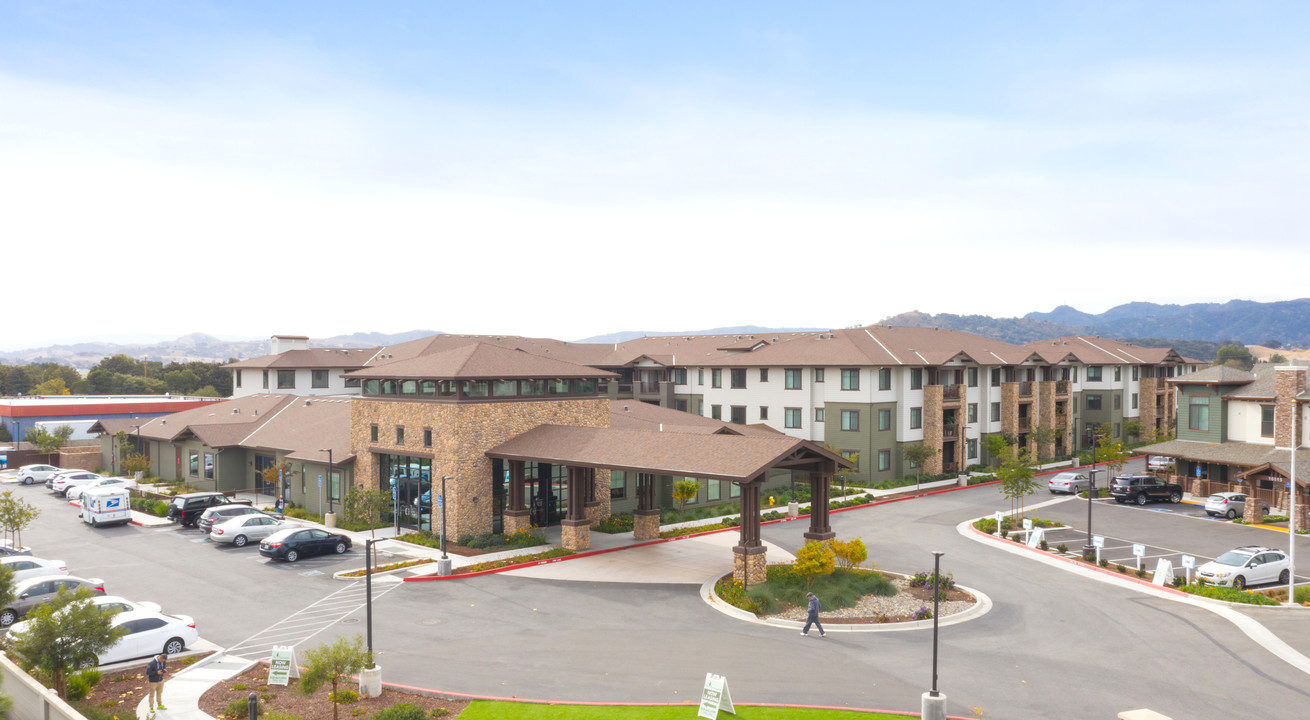 The Huntington Senior Apartment Homes in Morgan Hill, CA - Building Photo