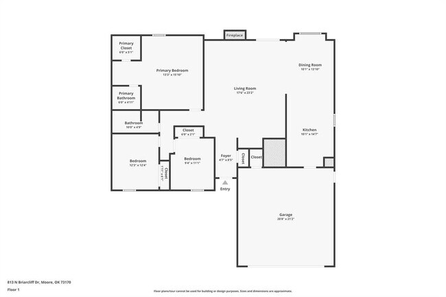 813 N Briarcliff Dr in Oklahoma City, OK - Building Photo - Building Photo