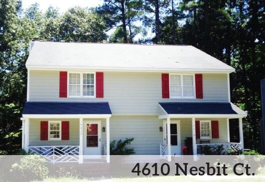 4608-4612 Nesbit Ct in Raleigh, NC - Foto de edificio - Building Photo