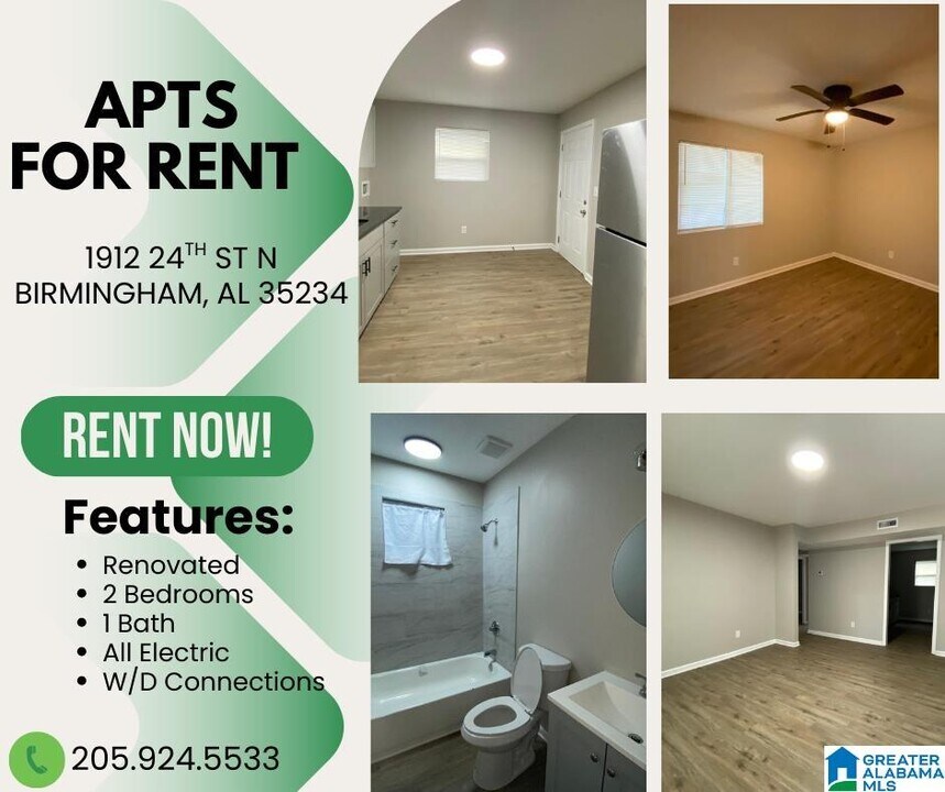 1912 24th St N in Birmingham, AL - Building Photo