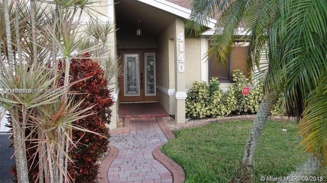 property at 4140 NW 96th Terrace