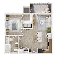 Lalita Senior Living in Brownsville, TX - Foto de edificio - Floor Plan