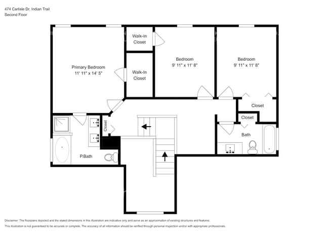 474 Carlisle Dr in Indian Trail, NC - Foto de edificio - Building Photo