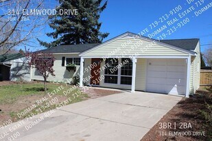 314 Elmwood Dr in Colorado Springs, CO - Building Photo