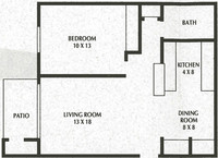 Sunnyslope Apartments in New Berlin, WI - Foto de edificio - Floor Plan