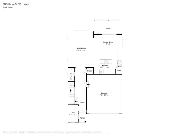3103 Hanna Dr NE in Lacey, WA - Foto de edificio - Building Photo