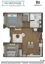 Hearthside Riverdale in Riverdale, GA - Foto de edificio - Floor Plan
