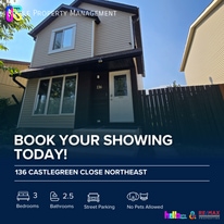 136 Castlegreen Close NE in Calgary, AB - Building Photo