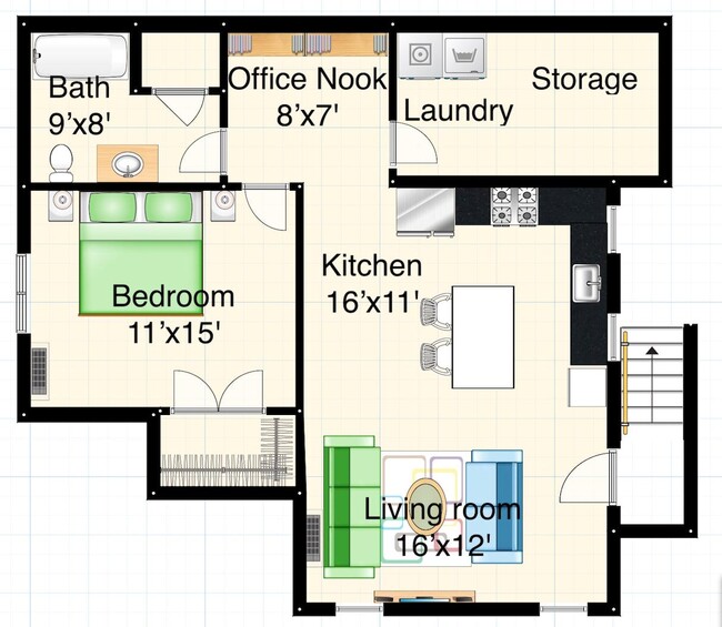 510 E Illinois St, Unit #3, Garden Apartment in Lemont, IL - Building Photo - Building Photo