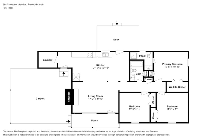 5847 Meadow View Ln in Flowery Branch, GA - Building Photo - Building Photo