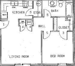 Brandywine Apartments in Tullahoma, TN - Building Photo - Floor Plan