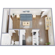 Casa Del Sol in San Antonio, TX - Building Photo - Floor Plan