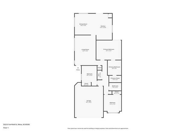 5523 E Fairfield St in Mesa, AZ - Building Photo - Building Photo