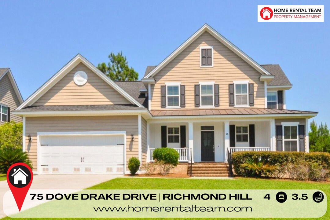75 Dove Drake Dr in Richmond Hill, GA - Foto de edificio