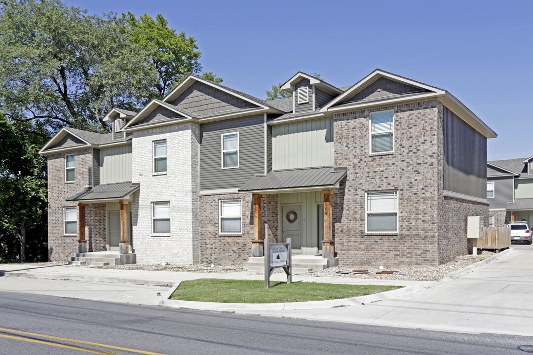 Cedar Creek Townhomes in Fayetteville, AR - Foto de edificio