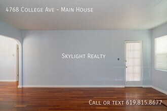 4768 College Ave in San Diego, CA - Building Photo - Building Photo