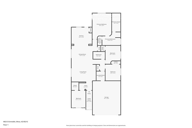 4823 S Grenoble in Mesa, AZ - Foto de edificio - Building Photo