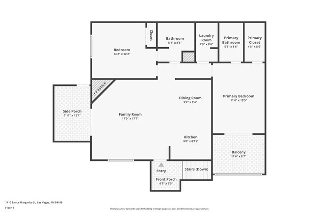 1410 Santa Margarita St in Las Vegas, NV - Building Photo - Building Photo