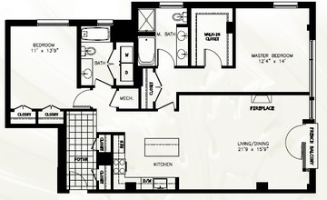 The Adagio in Bethesda, MD - Building Photo - Floor Plan